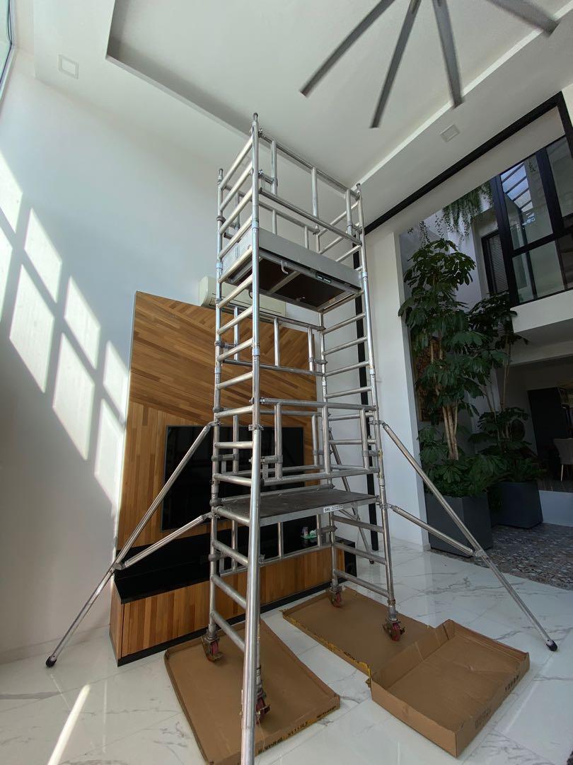 Scaffolding ATX Tall ladders | Heavy Light Fixtures Fixtures Installation Austin TX | Ceiling Fans Installation | 512 676 7860