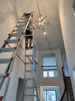 21 ft a-frame ladder in Austin TX 512 676 7860