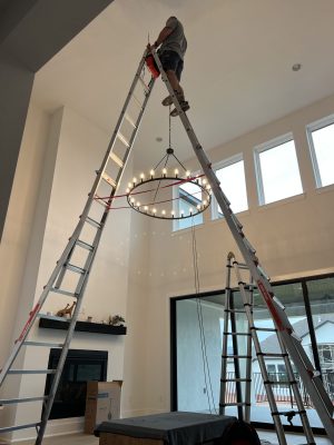 21 ft a-frame ladder in Austin TX 512 676 7860