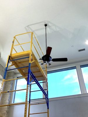 Tall ladders | Heavy Light Fixtures Fixtures Installation Austin TX | Scaffolding / Ceiling Fans Installation | 512 676 7860